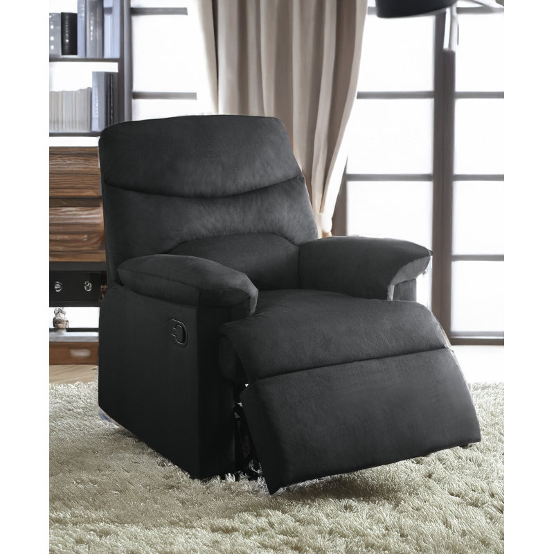 Fauteuil inclinable Arcadia Motion, Tissu noir