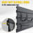 31pcs Slatwall Accessories Set, Heavy Duty Slatwall Hooks And Baskets For Garden Tools