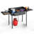 3-Burner High Pressure Propane Outdoor Stove with Removable Side Shelves and Windscreen