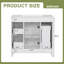 Freestanding Standard With Ceramic Top