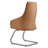 Stiller Leather Office & Conference Chair – Executive Desk Seating with Fixed Arms, Lumbar Support, Swivel Base, and Iron Frame-139476729
