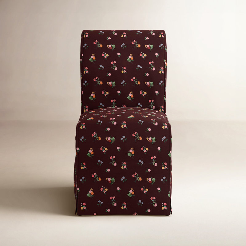 Chaise de salle à manger Frances Ditsia Dahlia, Ditsia rouge Ditsy