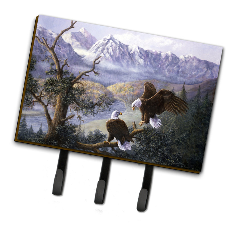 Organisateur de clés murales eagles par daphné baxter avec crochets clés