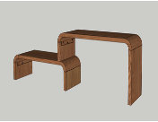 Unfinished TV Stand for TVs up to 75"
