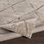 Tapis beige tissé à la machine Wallen-1408355