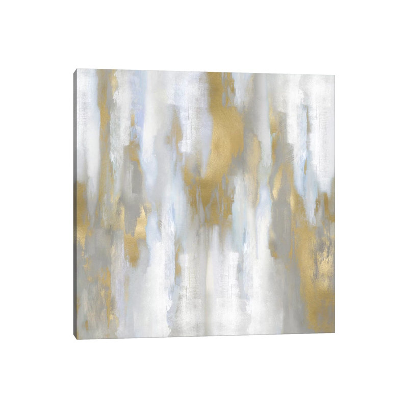 Apex Gold III 1 Piece Wrapped Canvas Painting, 93.98 cm H x 93.98 cm W x 3.175 cm D