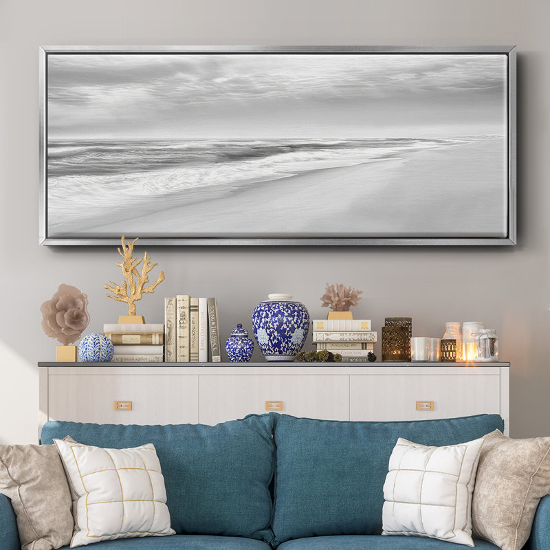 Scenic Shores II - toile encadrée, H 24 po x l 60 po