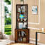 Armoire de coin 65 po, 6 niveaux, support à vin pour la maison - Standard