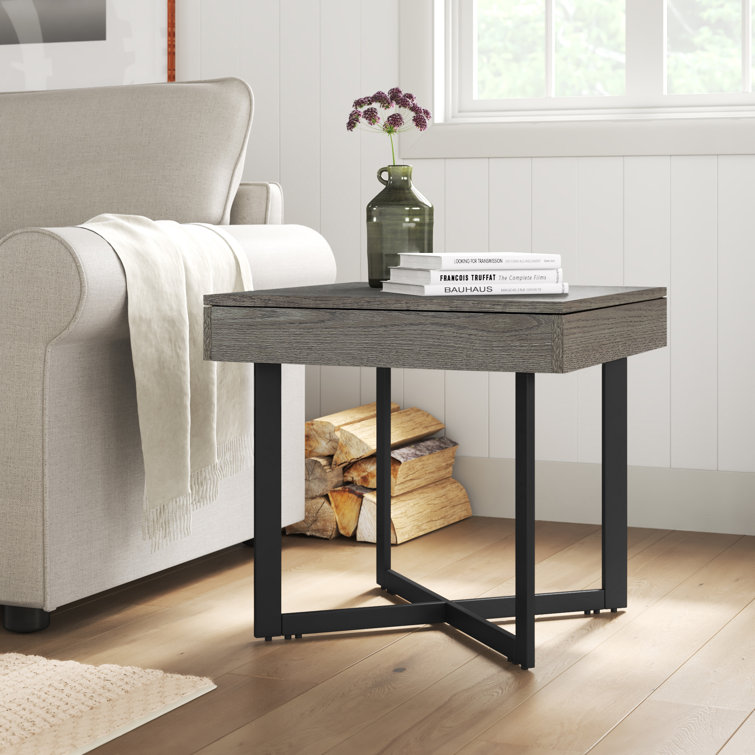 Table de bout avec rangement Burch