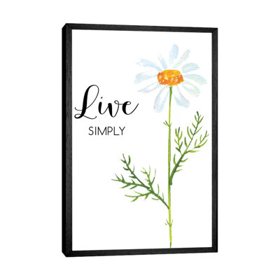 Live Simply - Painting on Canvas