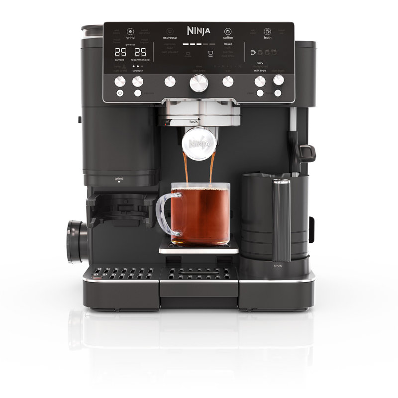 Ninja Luxe Café Premier Espresso Machine - ES601UK, Black