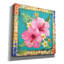 "Epic Graffiti" Fleurs tropicales "par Nicole DeCamp, art mural sur toile, 26 po x 26 po-1336210332