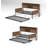 Daybed with Trundle,Charging Station & LED Light