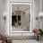  Lunara UL Certified Metal Framed Front Light & Backlit Memory LED Light Bathroom Vanity Mirror with 3 Year Warranty-1999948087