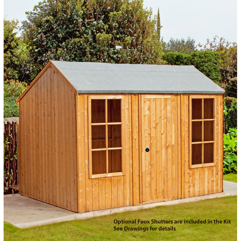 Holt 10 ft x 7 ft Shiplap Shed