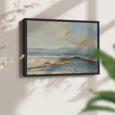 Lincoln Beach - Reproduction encadrée - Restickable