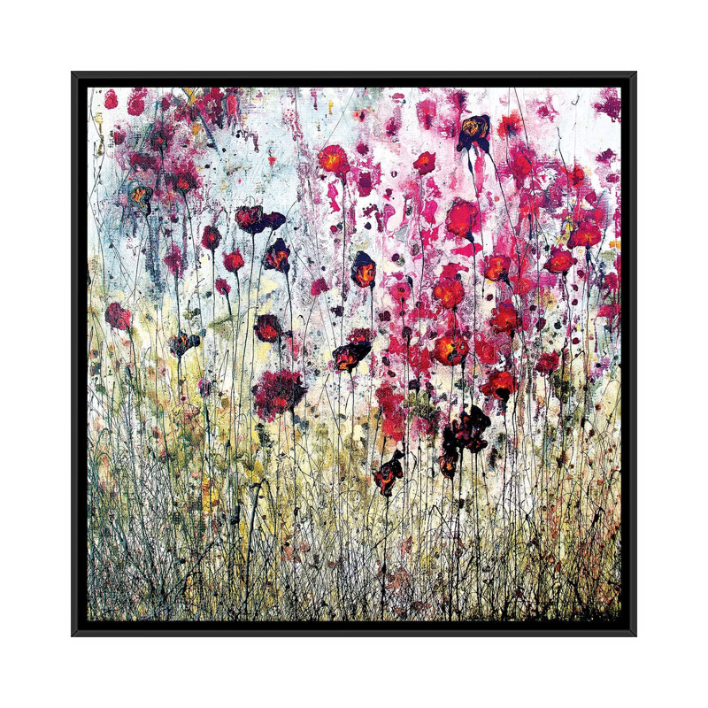 Pulley 1 Piece Painting on Canvas, 45.72 cm H x 45.72 cm W, Black Framed