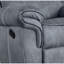 Fauteuil inclinable en velours Zubaida-1149449456