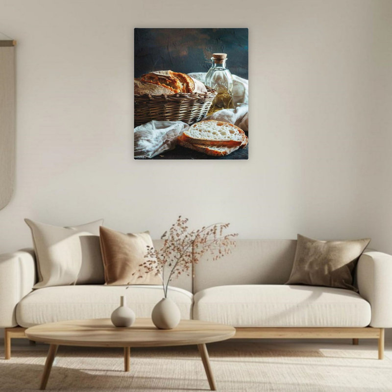 Art mural rétro sur toile 24 po x 36 po