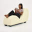 Faux Leather Chaise Lounge-114456911