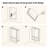 Wall Niche Double Shelf Recessed Metal Cabinet-1276024041-1276024040-1305551679