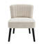 Chaise, option blanche - Élégante pour les petits espaces avec chaise de construction en construction compacte enneigée