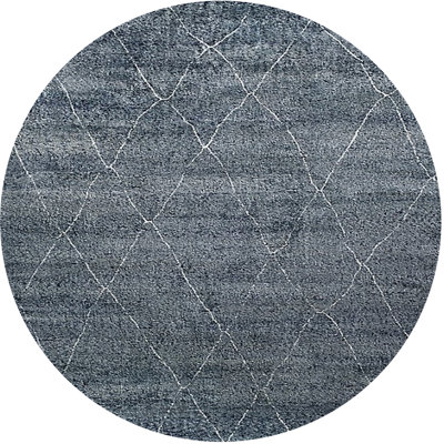 Tapis bleu Bouck