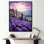 Lavande des champs de Provence sur toile