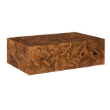 Teak Chunk Teak Slice Coffee Table
