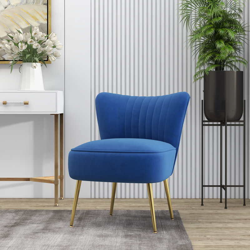 Jollette 20,9 po de large, Bleu 100% polyester