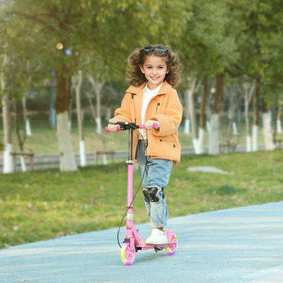 Scooter for Kids Ages 3-8, Adjustable Kick Scooters w/ Light Up Wheels
