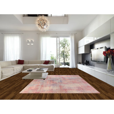 Tapis indien coloré en laine