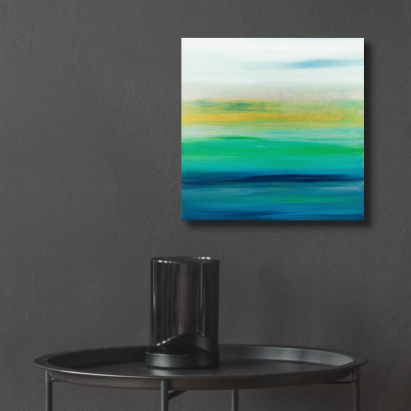 "Sunset 49" par Hilary Winfield, H 12 po x l 12 po x P 0,13 po