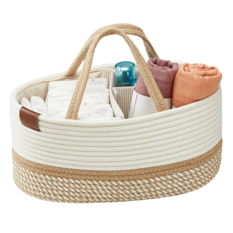 Panier en tissu Caddy Organiser, Beige
