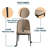 Larenzo 18.7'' H Upholstered Metal Side Chair-484800970