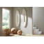 Cycladic Oval Wall Decor, Resin, Off White