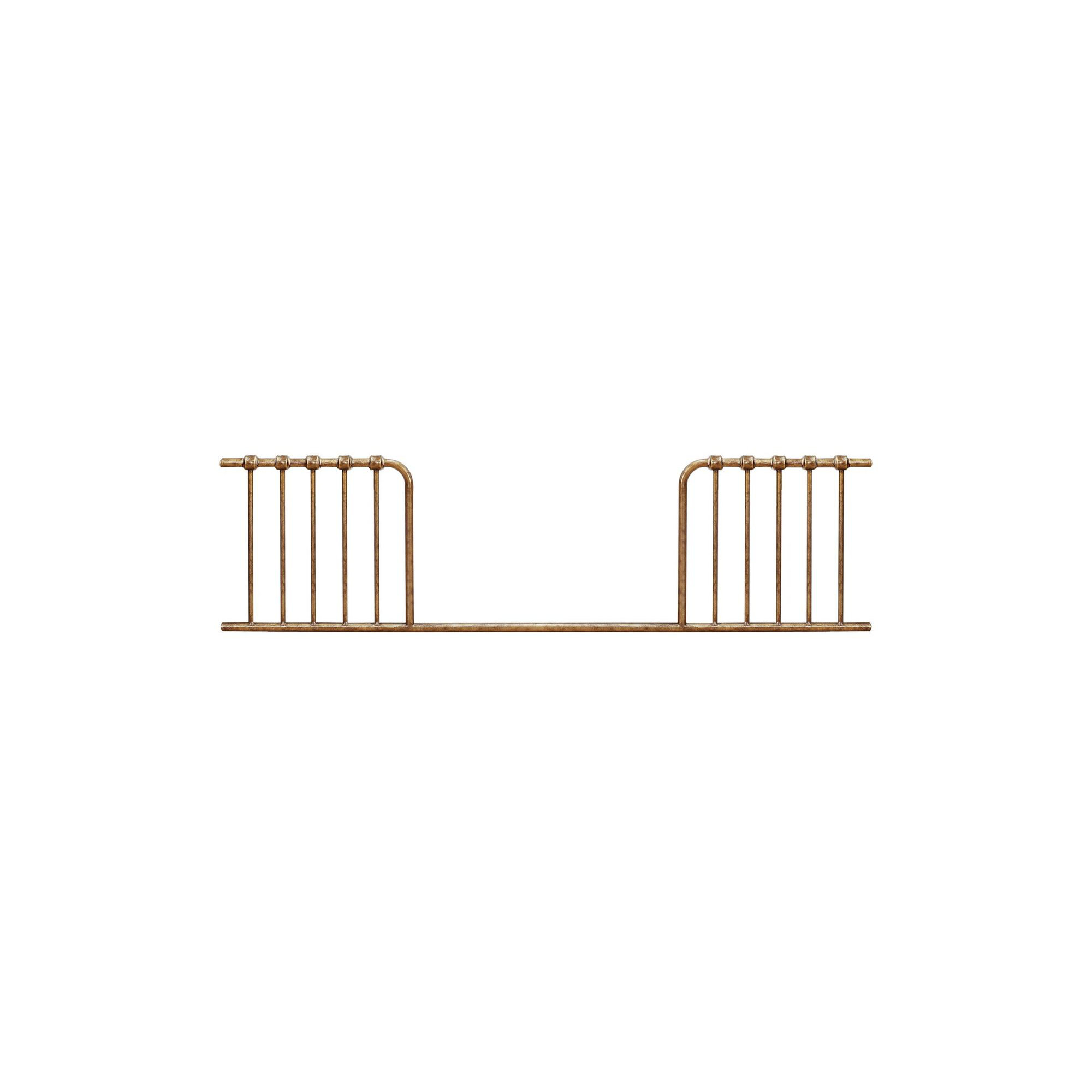 Abigail Toddler Bed Rail, Vintage Gold