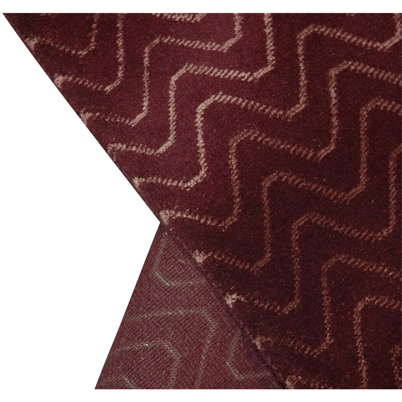 Hand Knotted Area Rug in Red