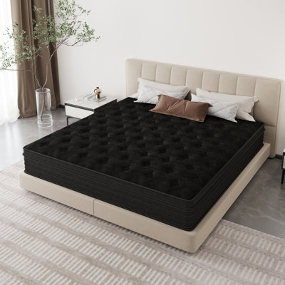 Cooling Gel Memory Foam Hybrid Mattress - Breathable Innerspring Support, Pressure Relieving Sleep, Certipur Certified, Bed-In-A-Box