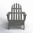 POLYWOOD Classic Adirondack Folding Adirondack Chair-9551950