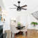 Vaczon Farmhouse Reversible 5-Blade Ceiling Fan With Light Kits And Remote Control