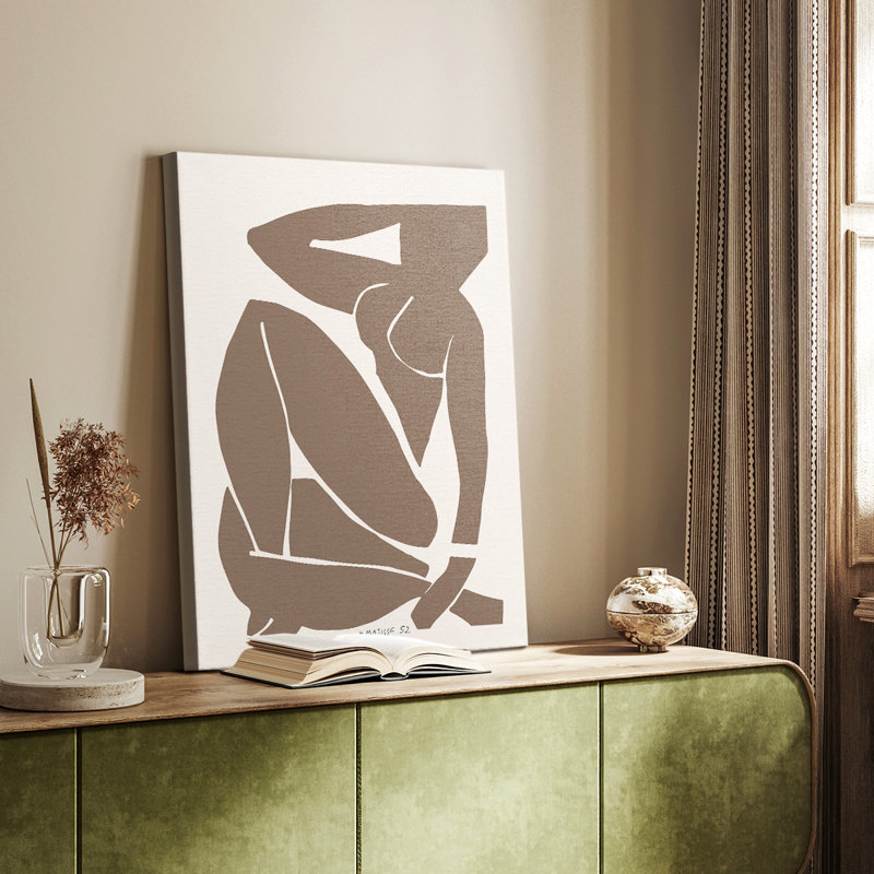 Matisse CCXIV, reproduction d'art encadrée Cavas, H 48 po x l 32 po