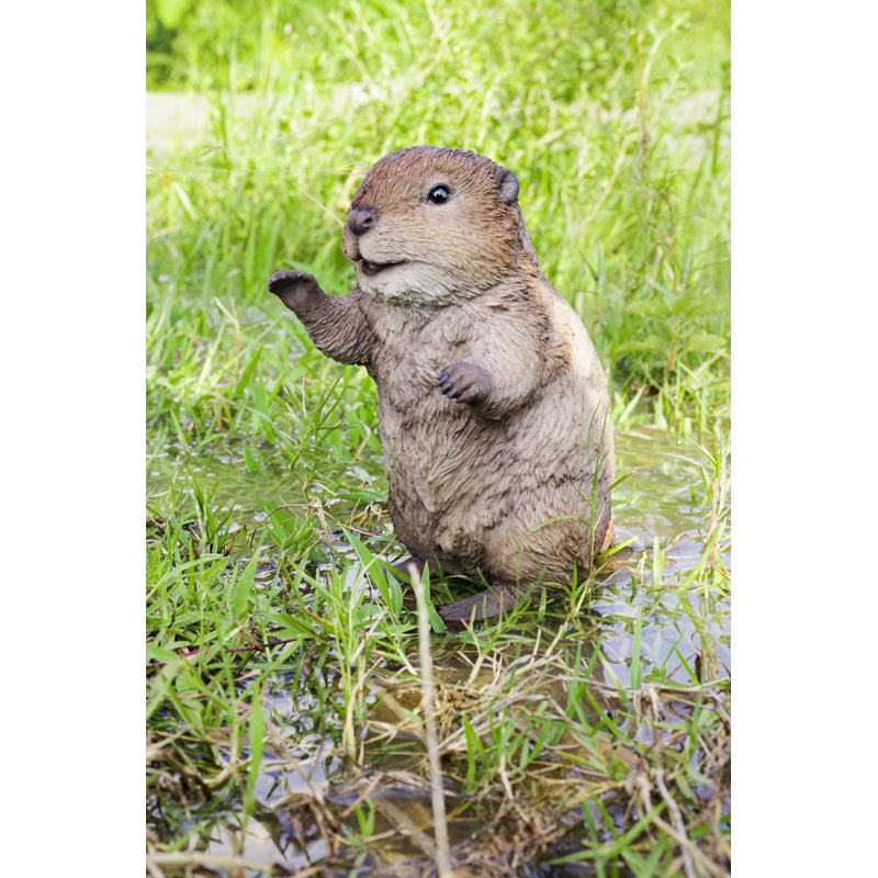 STATUE DE CUB AMERICAN BEAVER CUB