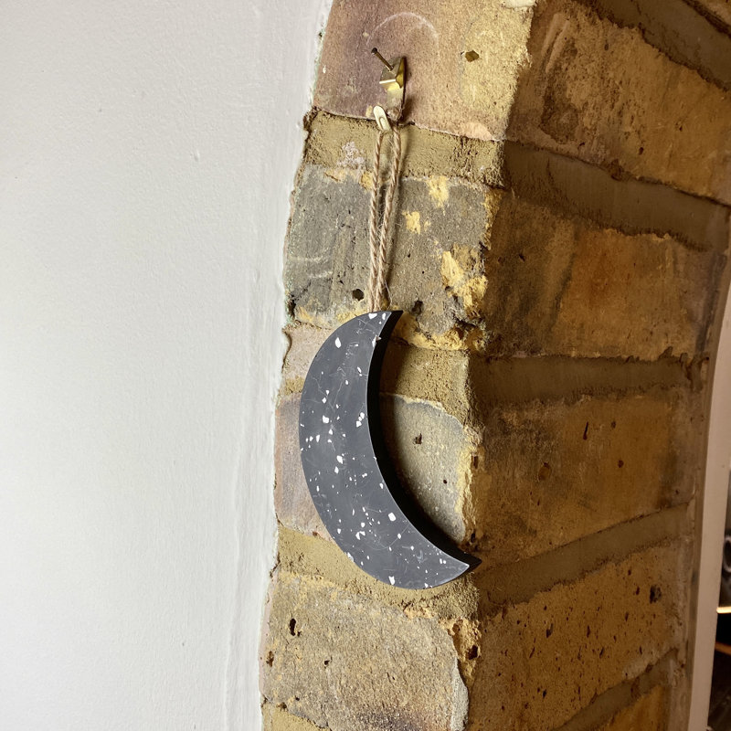 Moon Wall Hanging, Black