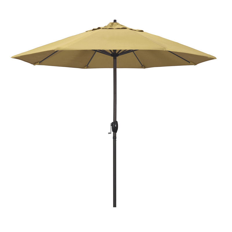 Parasol 9 pi Mira Sunbrella® Mira, Toile toile Sunbrella® blé