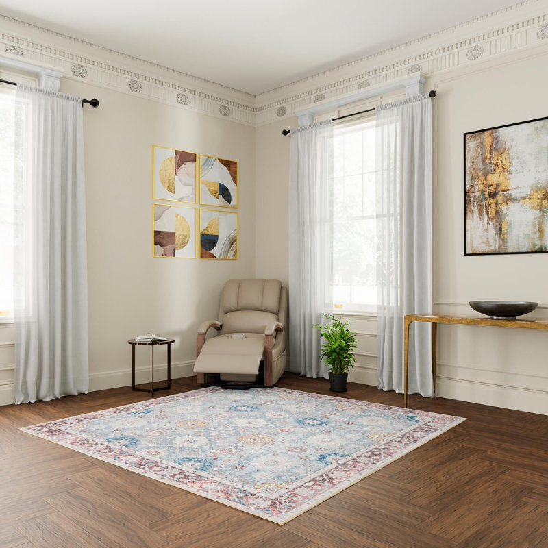 Tapis vert Aucun, Carré 7 pi 10 po