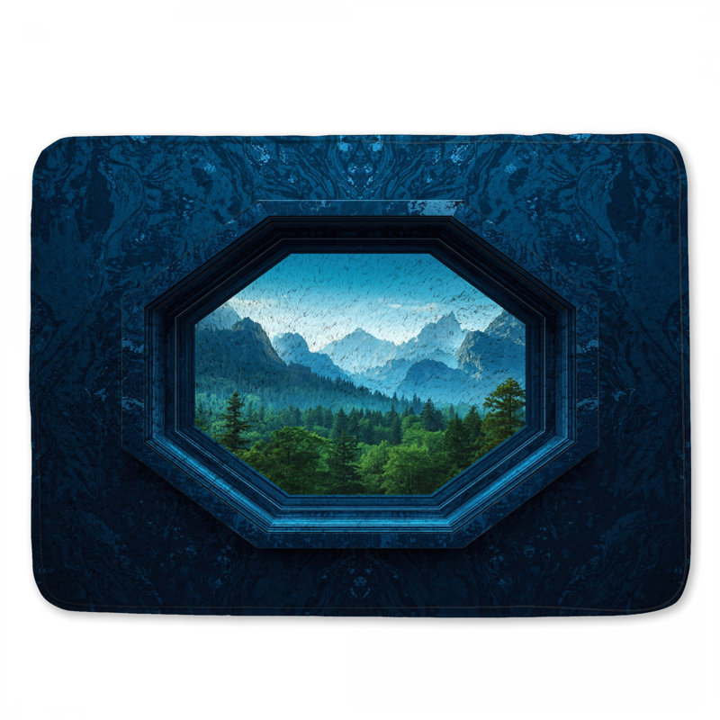 Tapis de bain Mountain, L 34 po x L 21 po