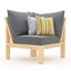 Ensemble de conversation modulaire Sehrish avec housses de coussin Sunbrella®-1859434890