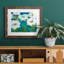 «Field Day» - Cadre photo, reproduction d'art sur papier-1493336789-1493336794