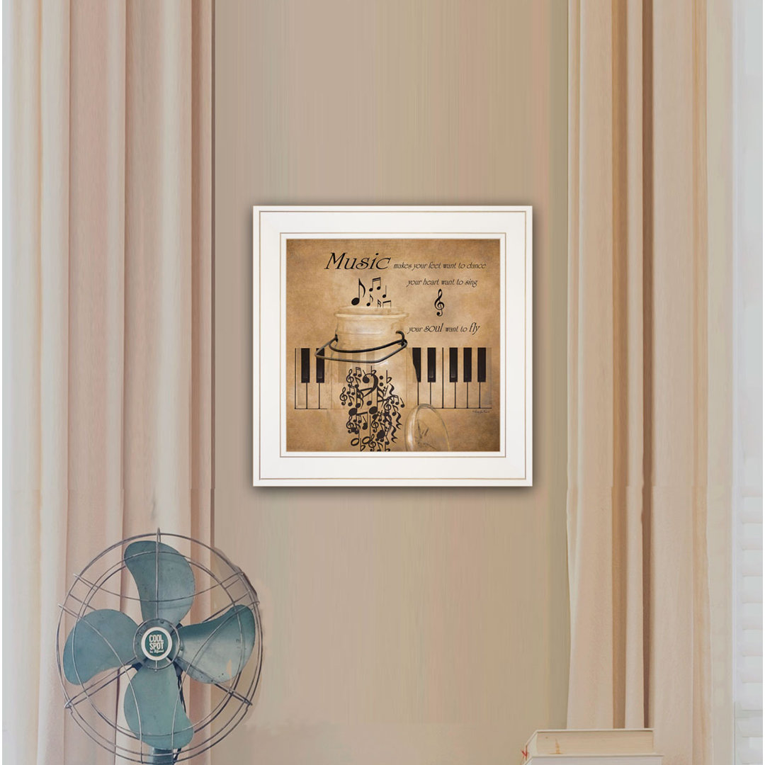 Music Framed Wall Art for Living Room, Home Wall Décor for Bedroom by Robin-Lee Vieira Winston Porter 